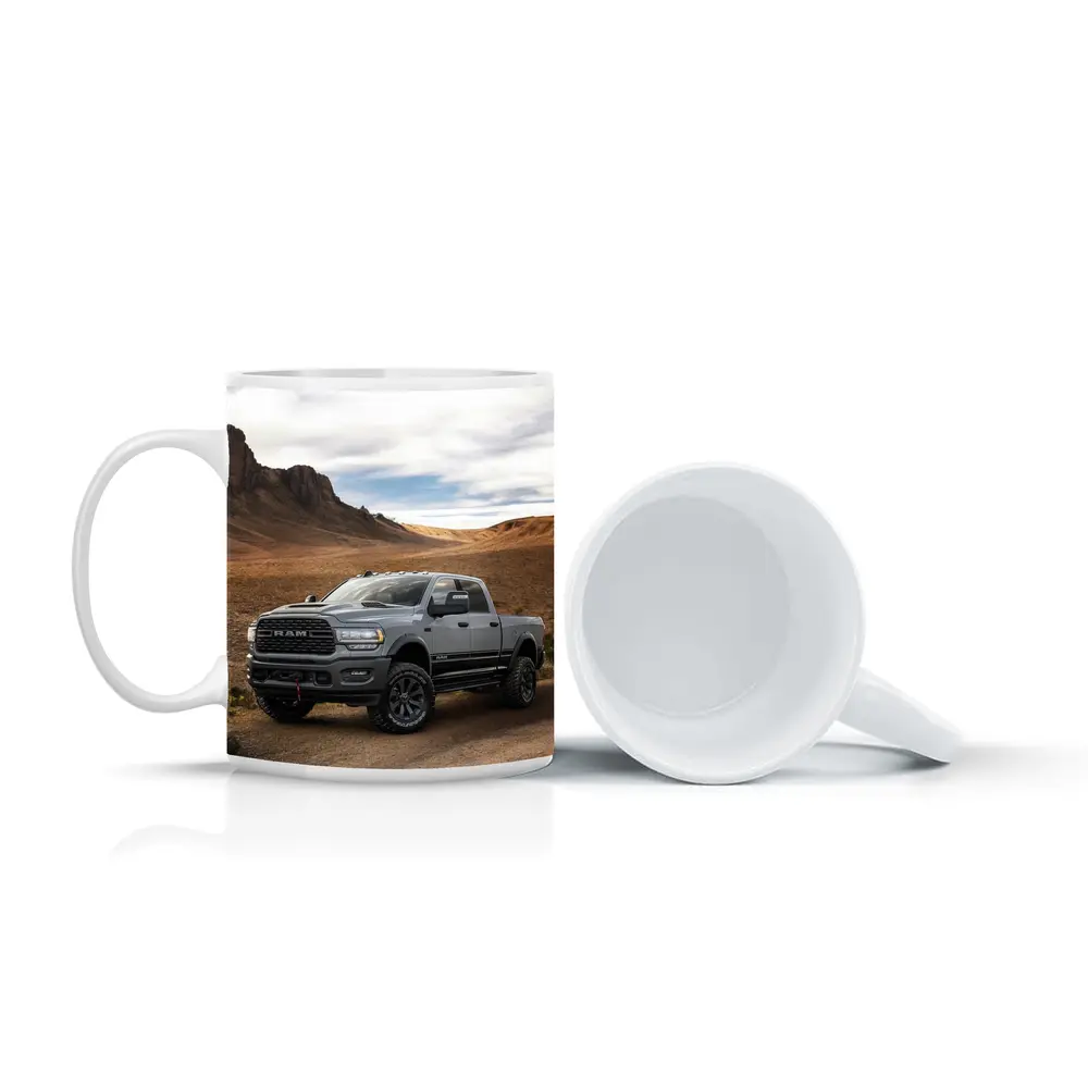 Ram Truck Gray Desert Rugged Road – Mugs