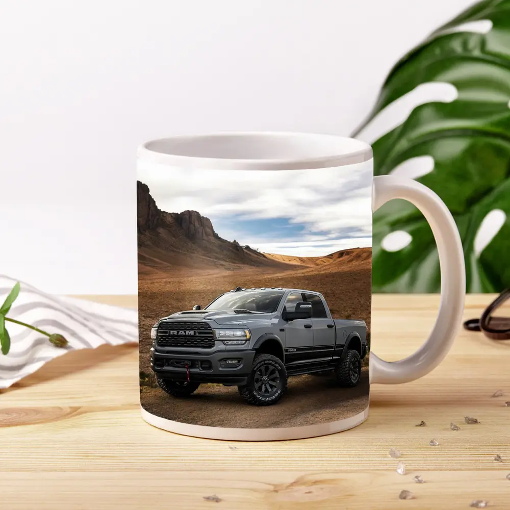 Ram Truck Gray Desert Rugged Road – Mugs