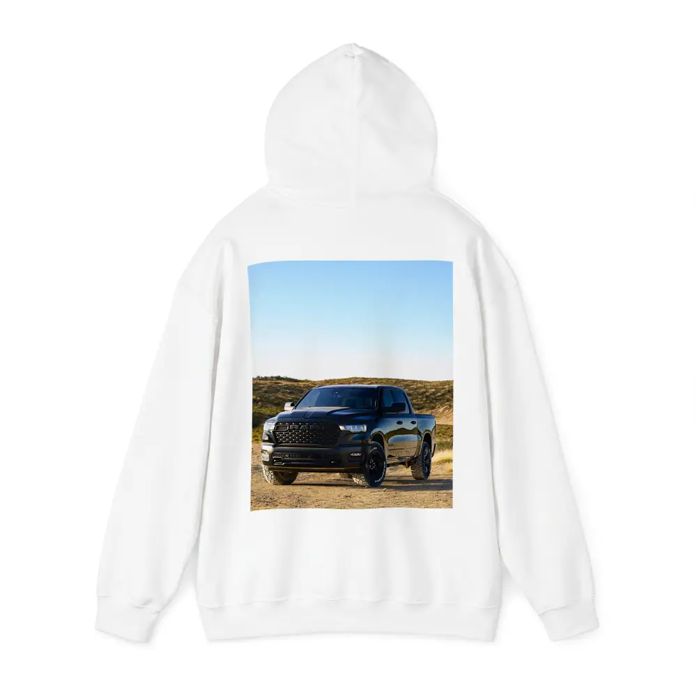 Ram Truck Black Desert Rugged Terrain – Hoodies