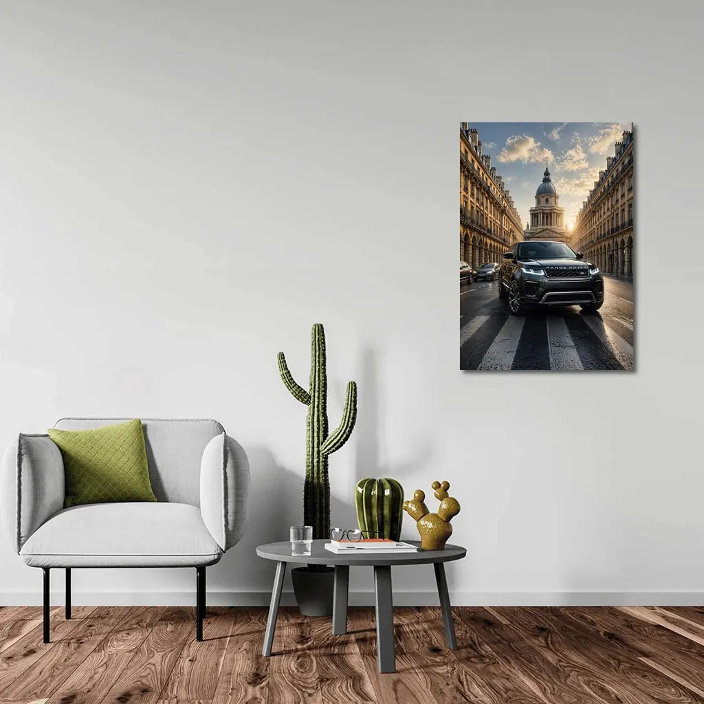 Range Rover Evoque Paris City Street – Wall Art