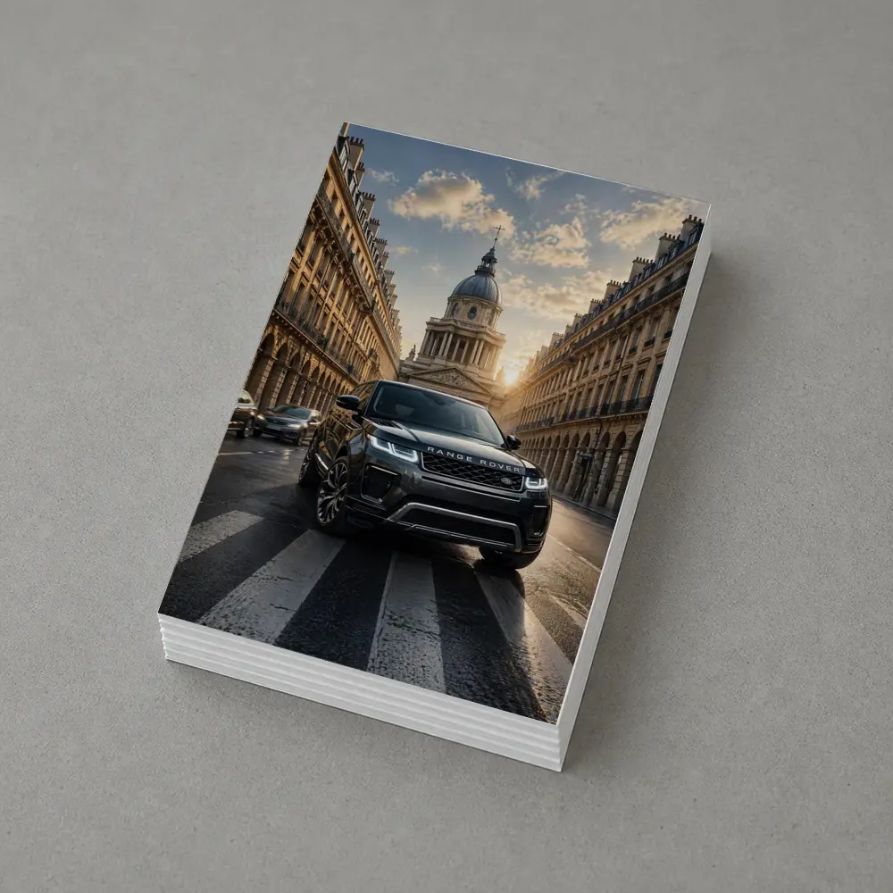 Range Rover Evoque Paris City Street – Postcards