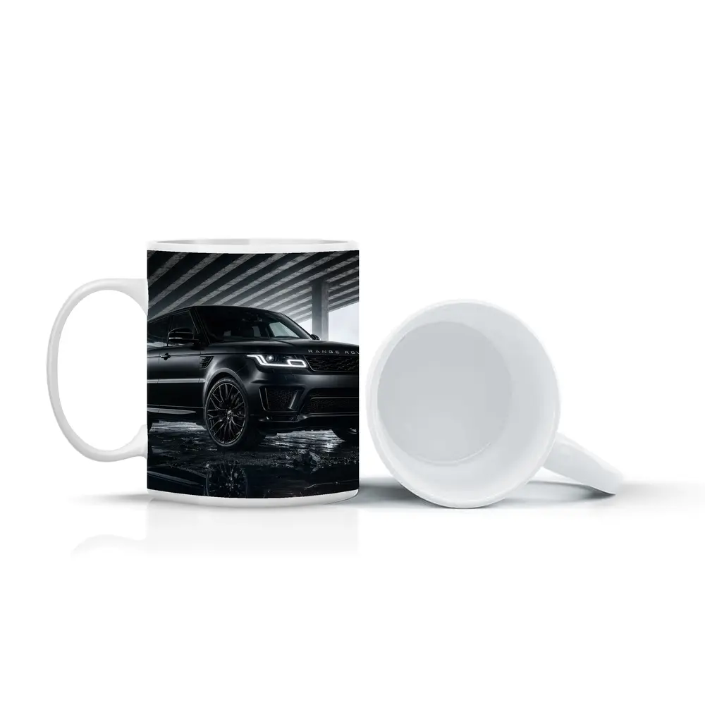 Range Rover Sport Black Urban Underpass Scene – Mugs