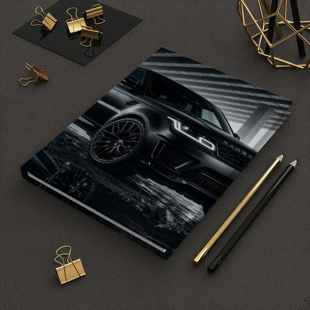 Range Rover Sport Black Urban Underpass Scene – Notebooks