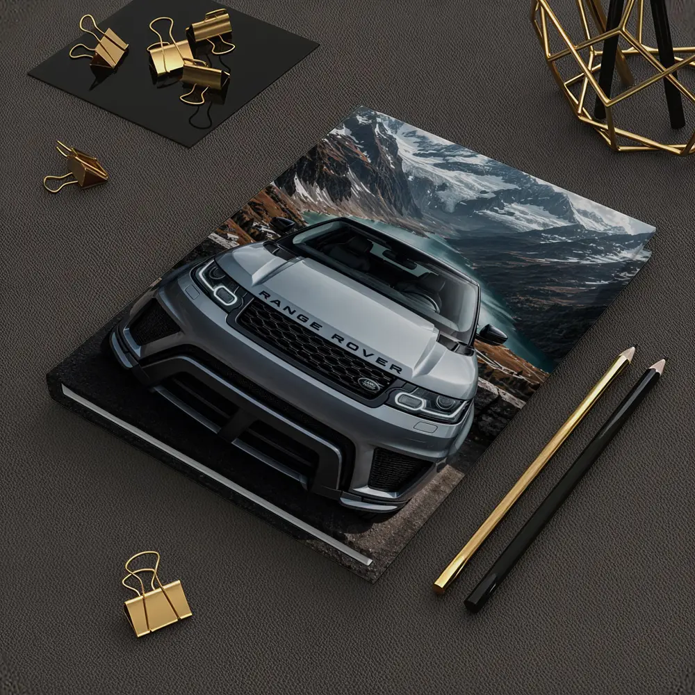 Range Rover Sport Front Mountain Alpine Lake – Notebooks