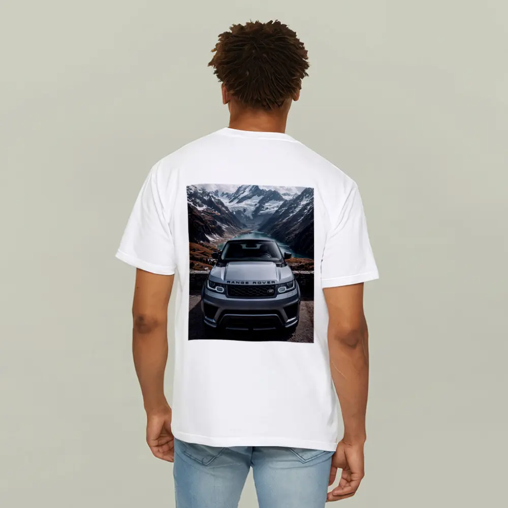 Range Rover Sport Front Mountain Alpine Lake – T-Shirts