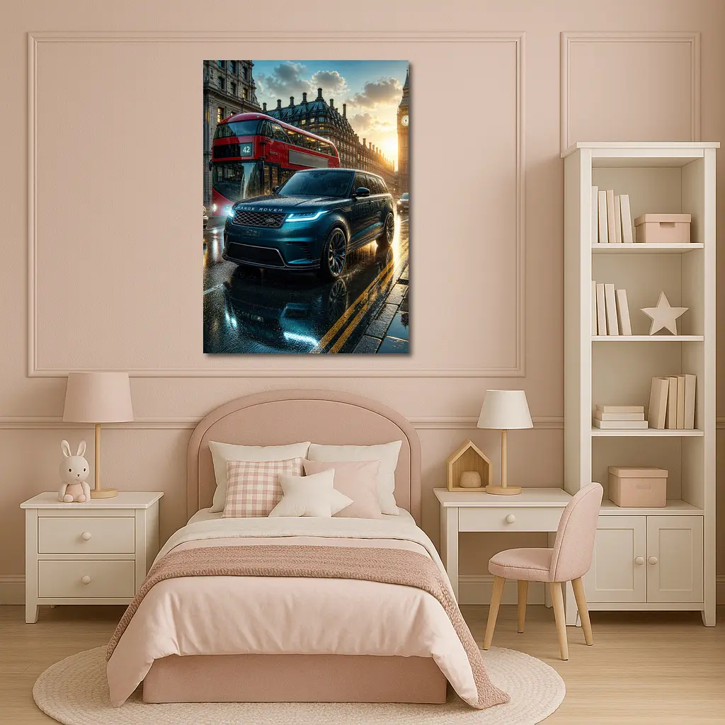 Range Rover Velar London Big Ben Street – Wall Art