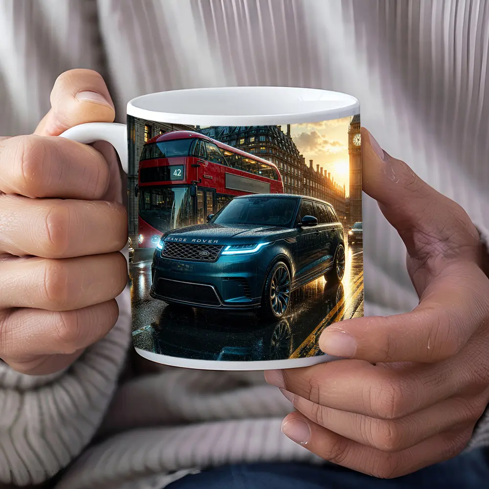 Range Rover Velar London Big Ben Street – Mugs