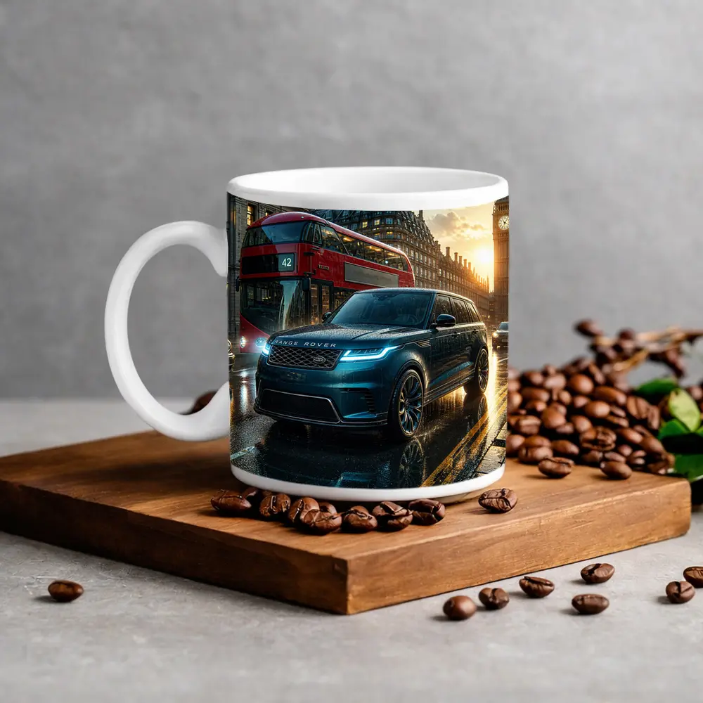 Range Rover Velar London Big Ben Street – Mugs