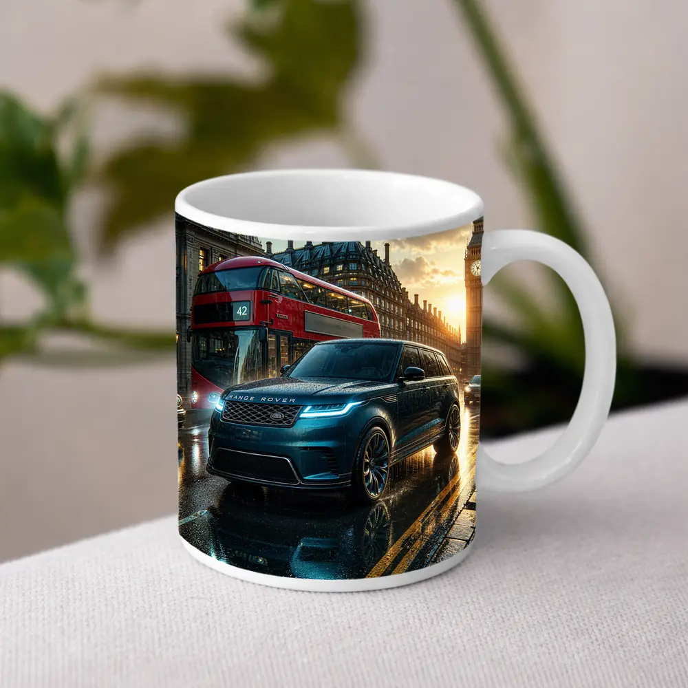 Range Rover Velar London Big Ben Street – Mugs