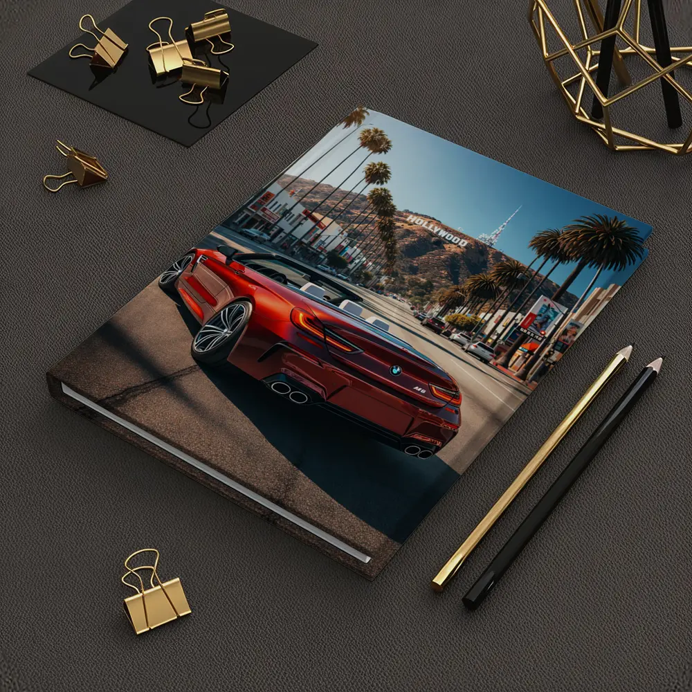 BMW M6 Convertible Red Hollywood Boulevard – Notebooks