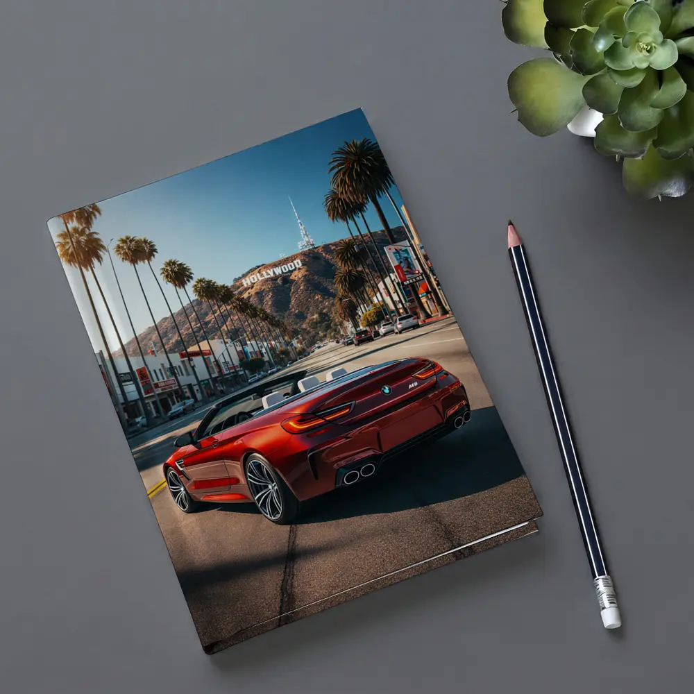 BMW M6 Convertible Red Hollywood Boulevard – Notebooks