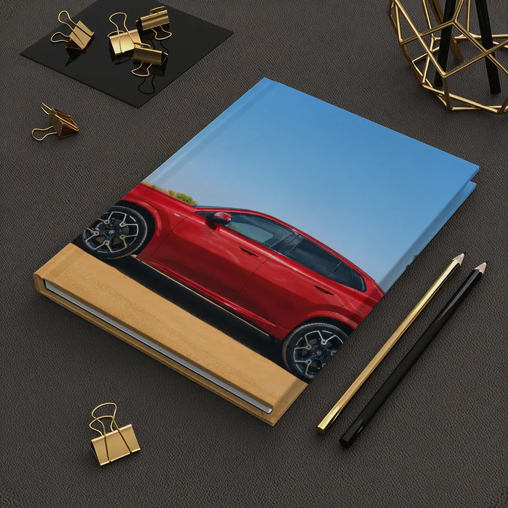 Red BMW X4 Desert Sandy Landscape – Notebooks