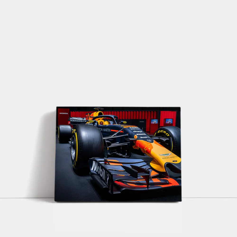Red Bull Racing Formula One Car at Show – Wall Art