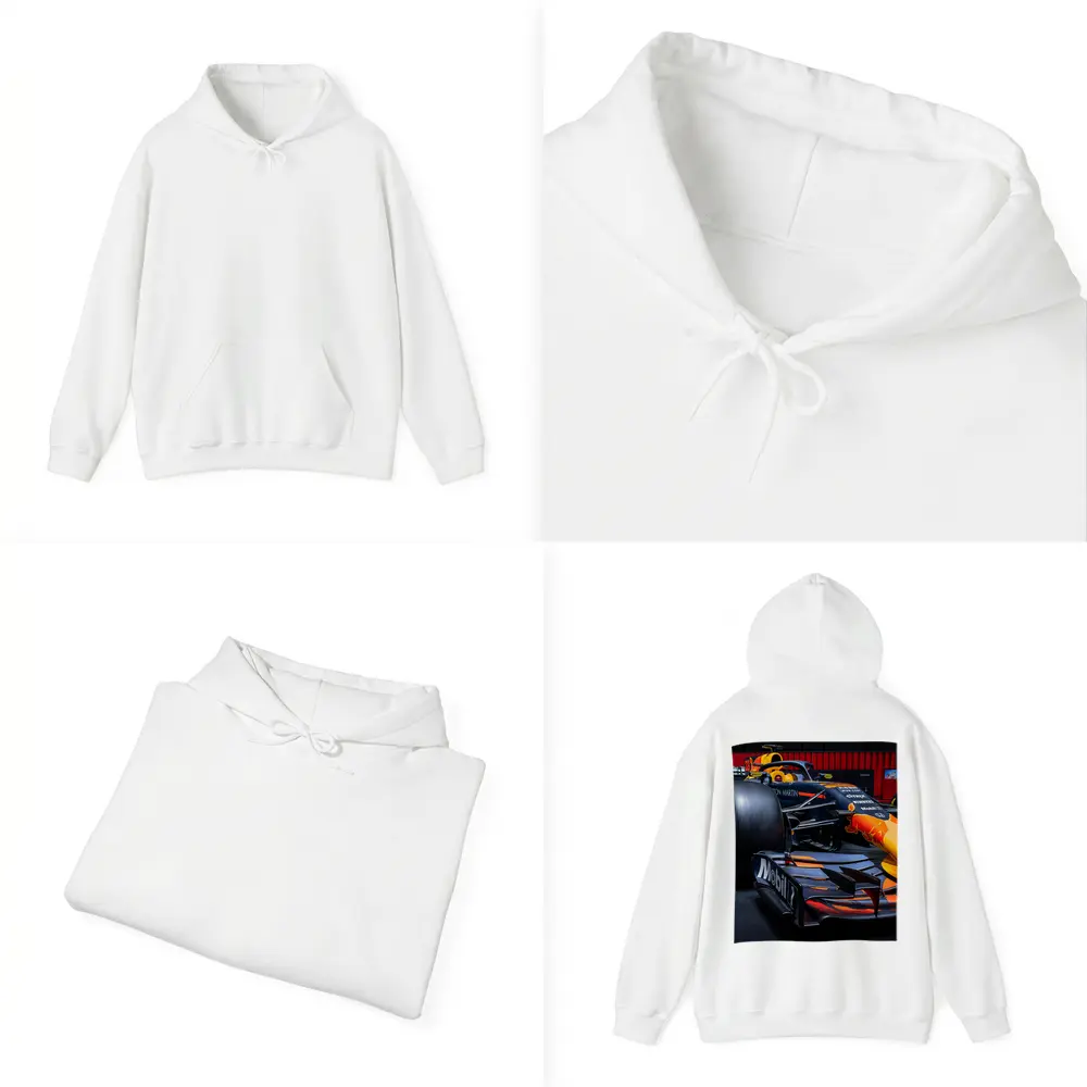 Red Bull Racing Formula One Car at Show – Hoodies