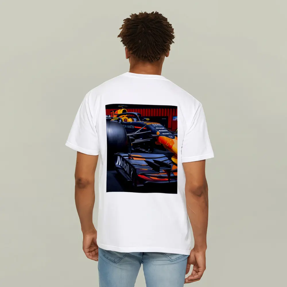 Red Bull Racing Formula One Car at Show – T-Shirts