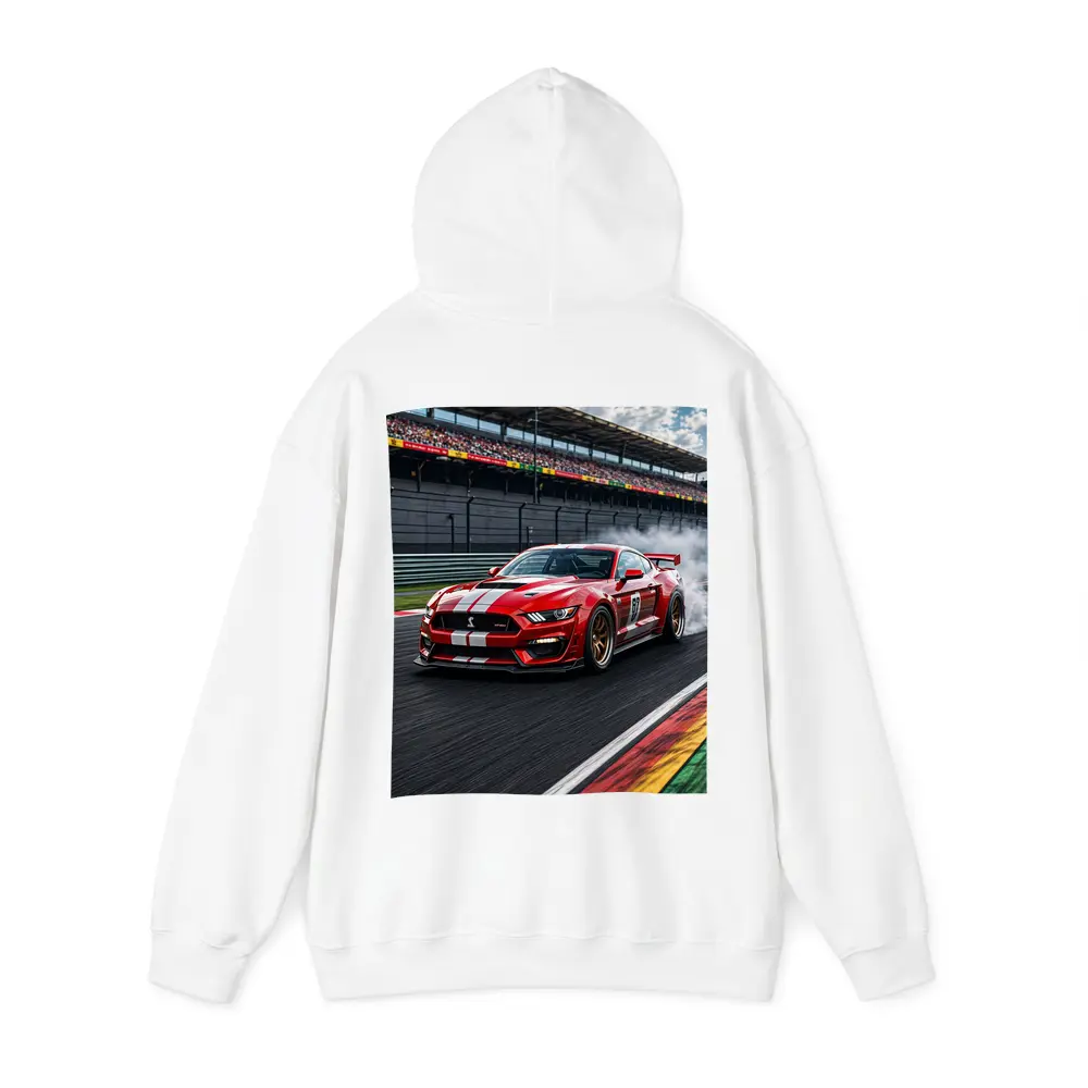 Ford Mustang Shelby GT500 Drifting Race Track – Hoodies