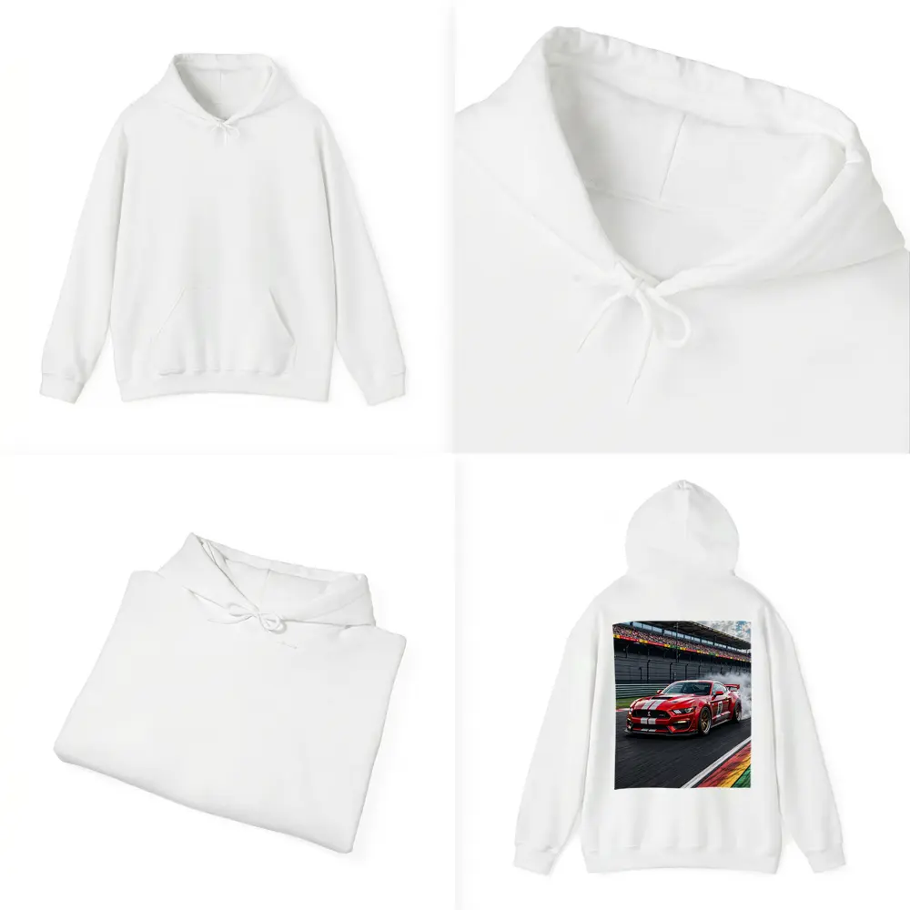 Ford Mustang Shelby GT500 Drifting Race Track – Hoodies
