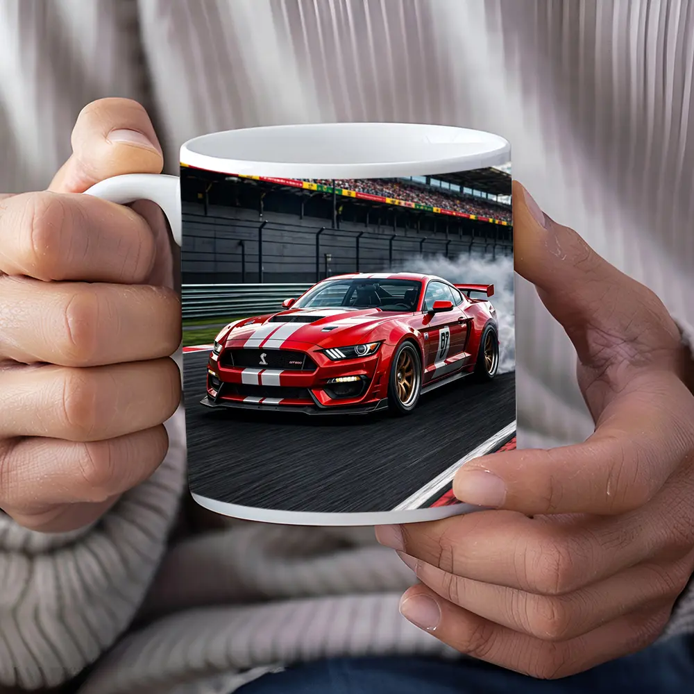 Ford Mustang Shelby GT500 Drifting Race Track – Mugs