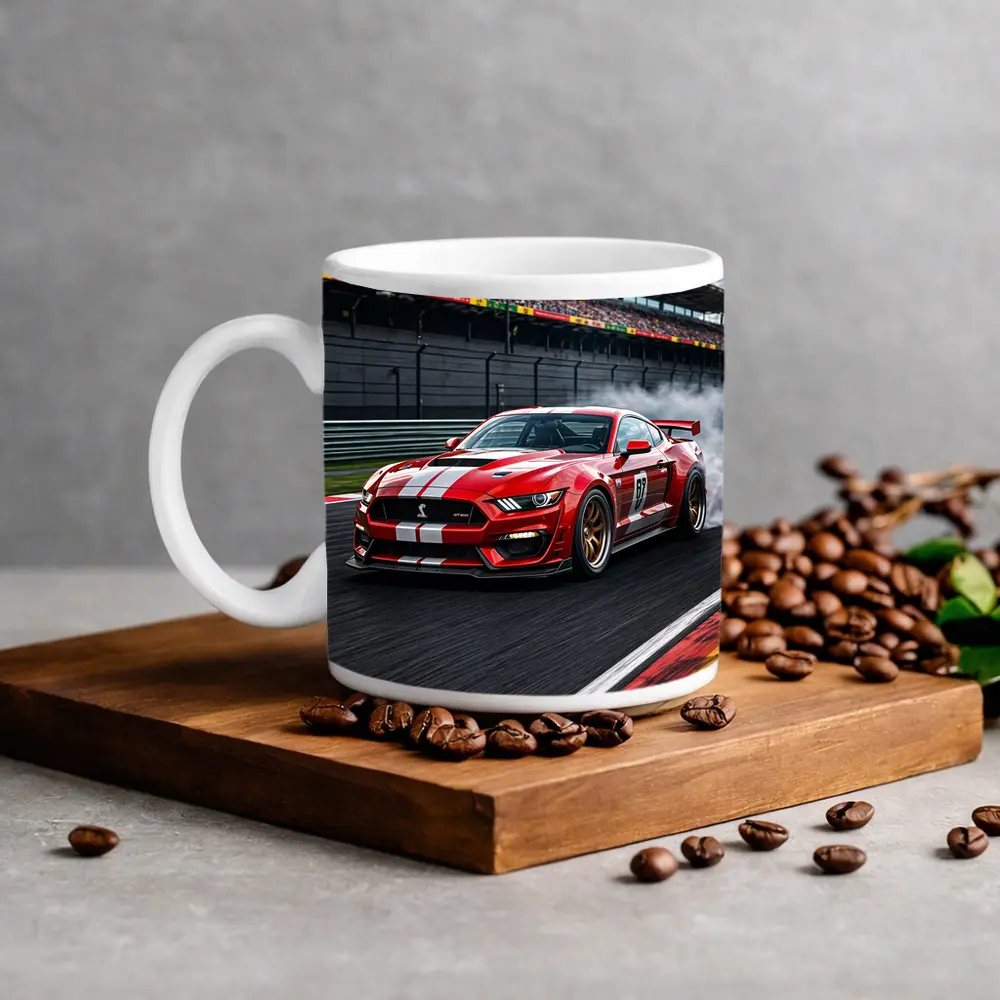 Ford Mustang Shelby GT500 Drifting Race Track – Mugs