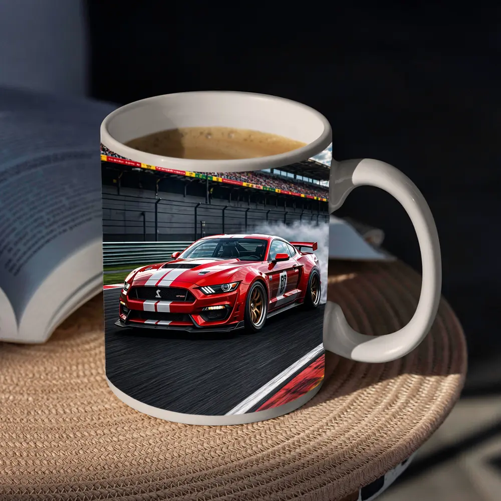 Ford Mustang Shelby GT500 Drifting Race Track – Mugs