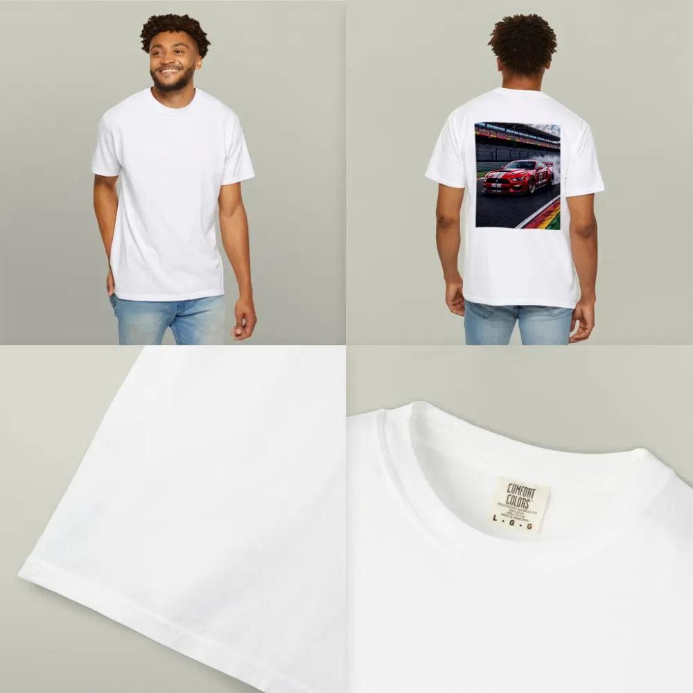 Ford Mustang Shelby GT500 Drifting Race Track – T-Shirts