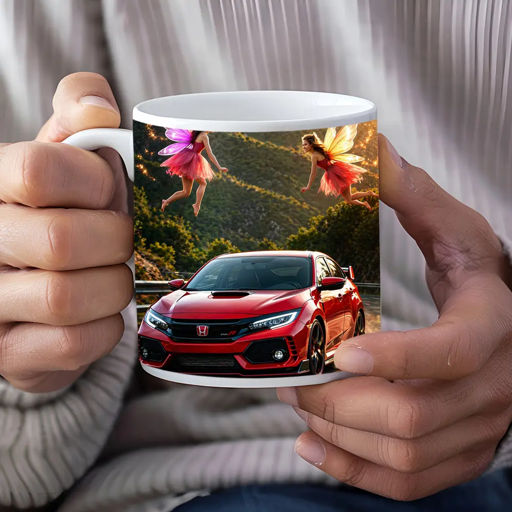 Honda Civic Type R Red Fairy Mountain Road – Mugs