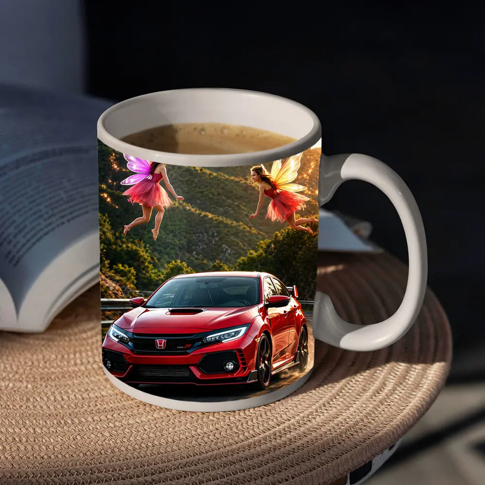 Honda Civic Type R Red Fairy Mountain Road – Mugs