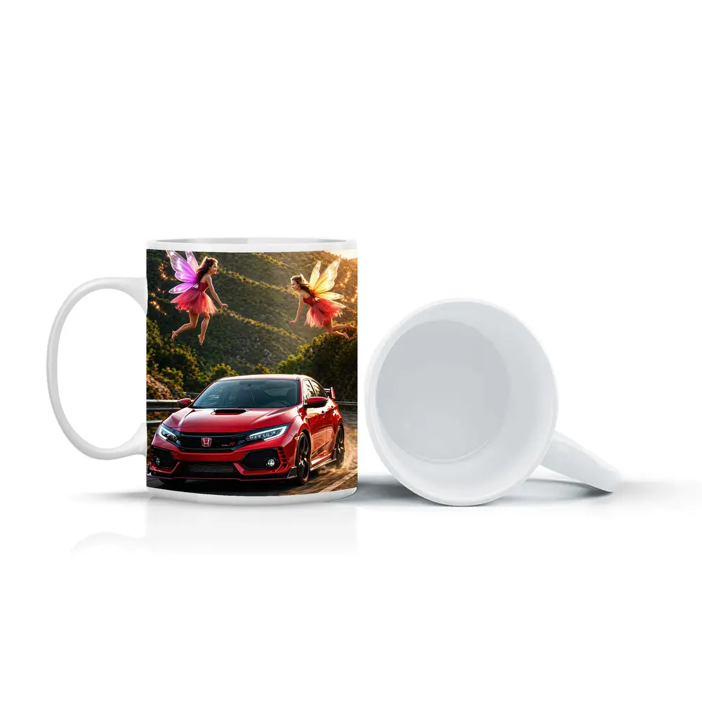 Honda Civic Type R Red Fairy Mountain Road – Mugs