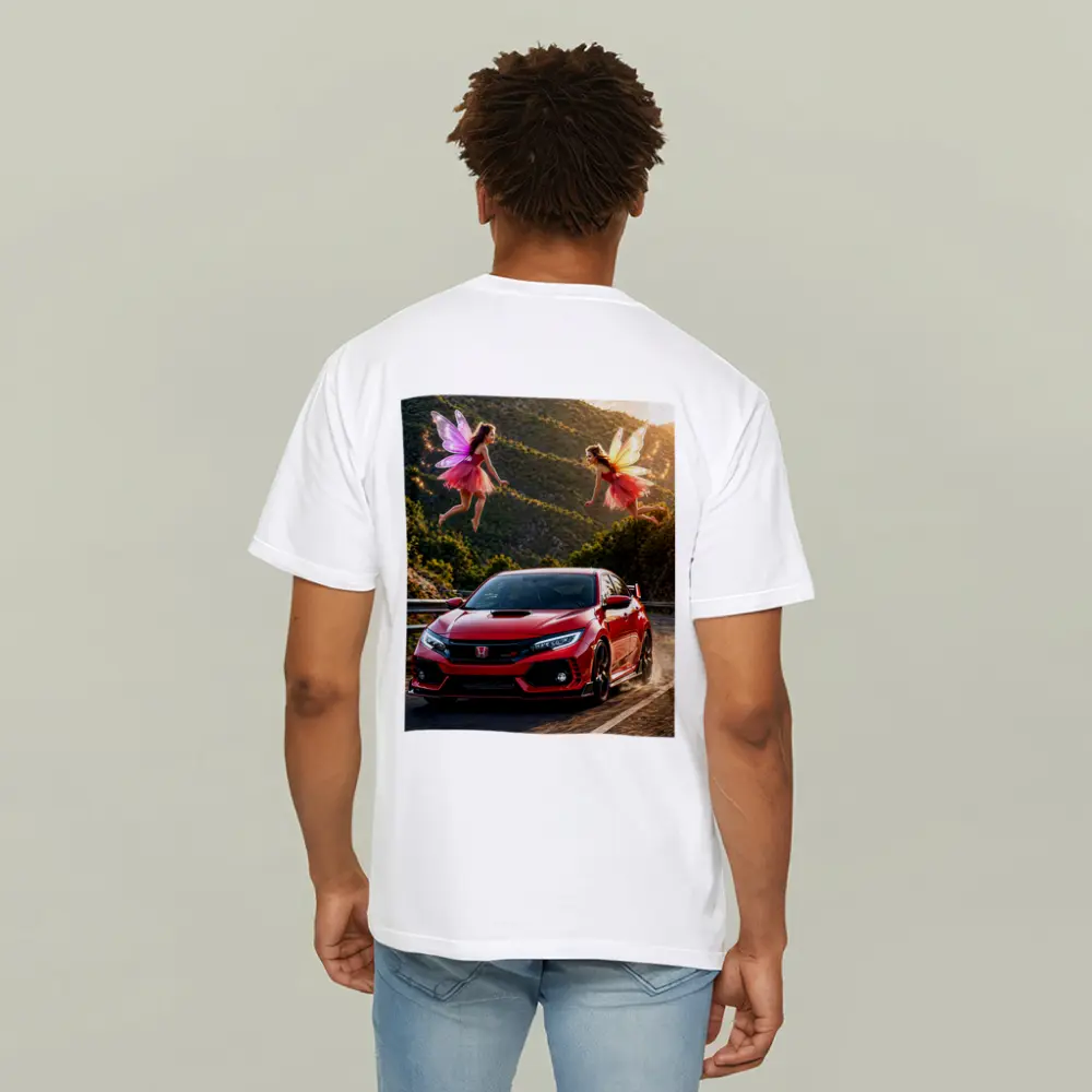 Honda Civic Type R Red Fairy Mountain Road – T-Shirts