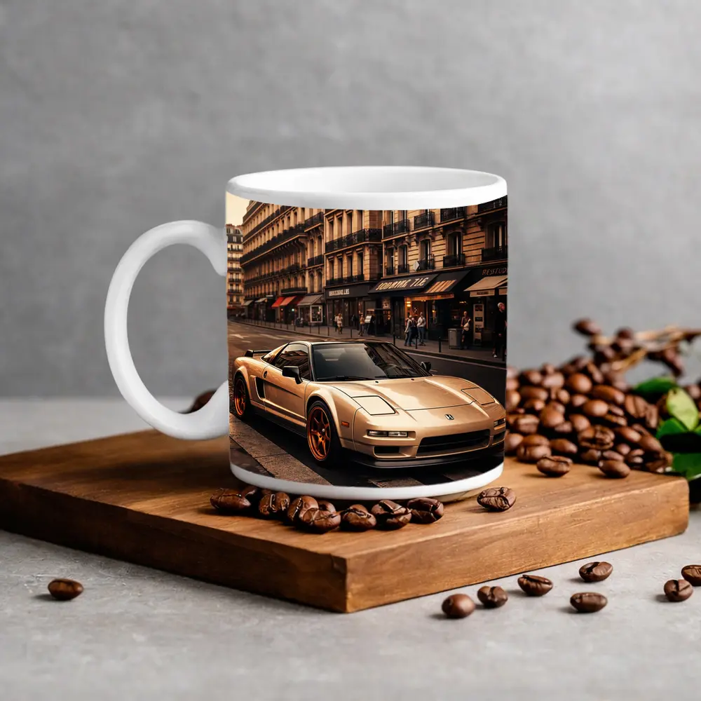 Acura NSX Gold Streets of Paris – Mugs