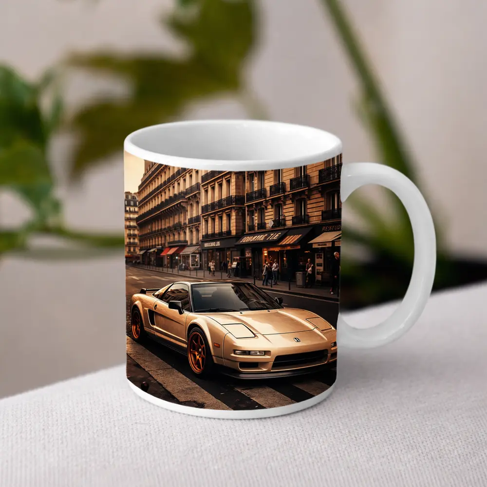 Acura NSX Gold Streets of Paris – Mugs