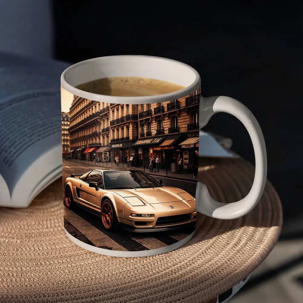 Acura NSX Gold Streets of Paris – Mugs