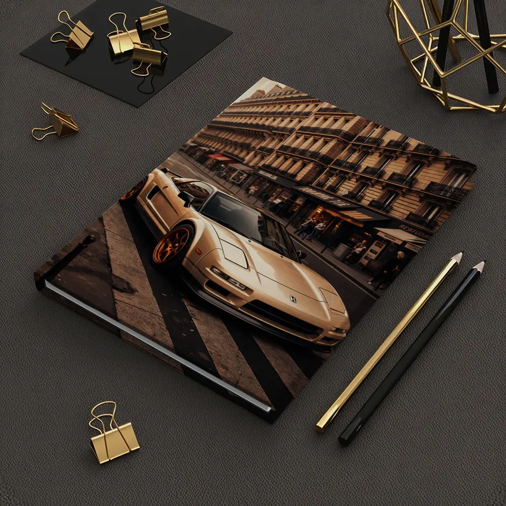 Acura NSX Gold Streets of Paris – Notebooks