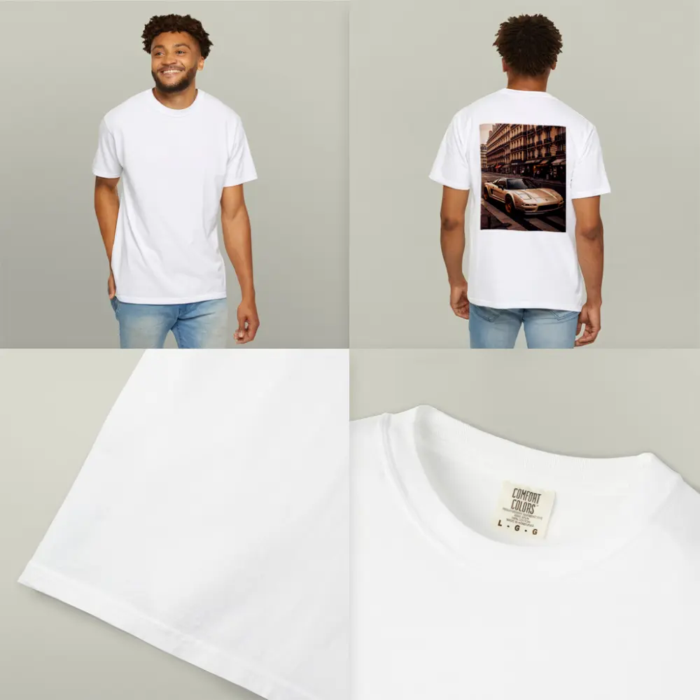 Acura NSX Gold Streets of Paris – T-Shirts