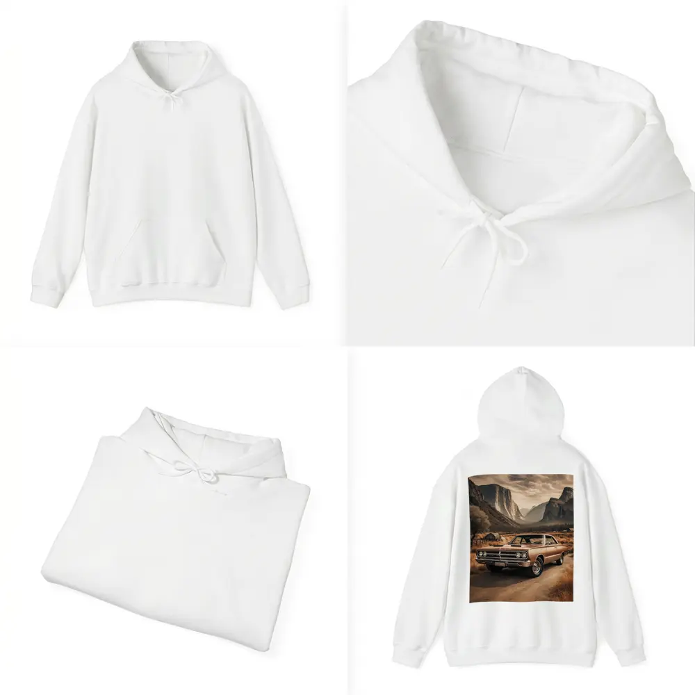 Dodge Coronet Classic Muscle Car Mountain Valley – Hoodies