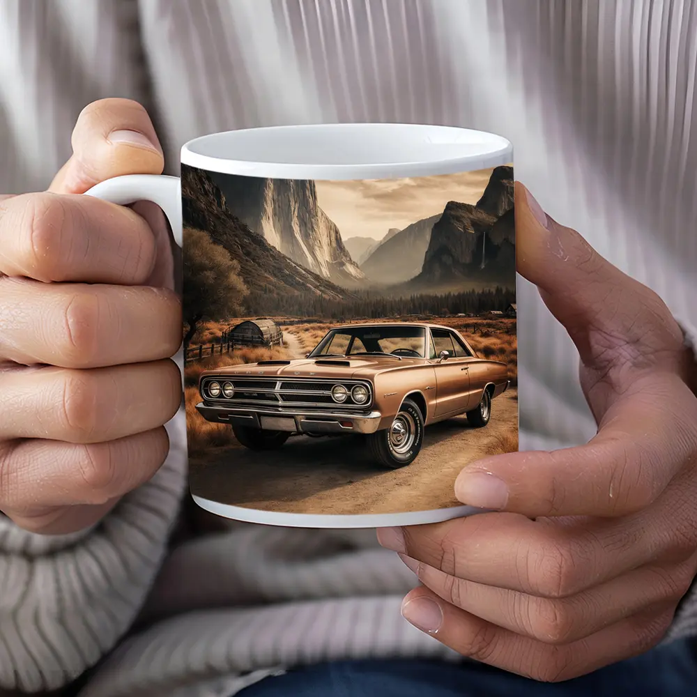 Dodge Coronet Classic Muscle Car Mountain Valley – Mugs
