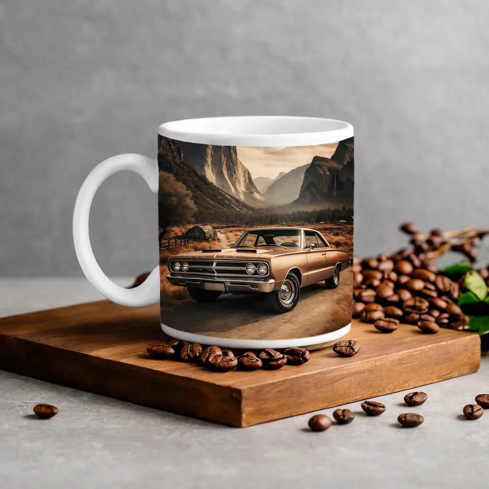 Dodge Coronet Classic Muscle Car Mountain Valley – Mugs