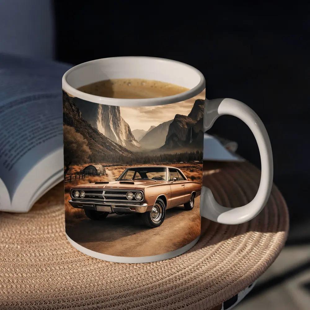Dodge Coronet Classic Muscle Car Mountain Valley – Mugs