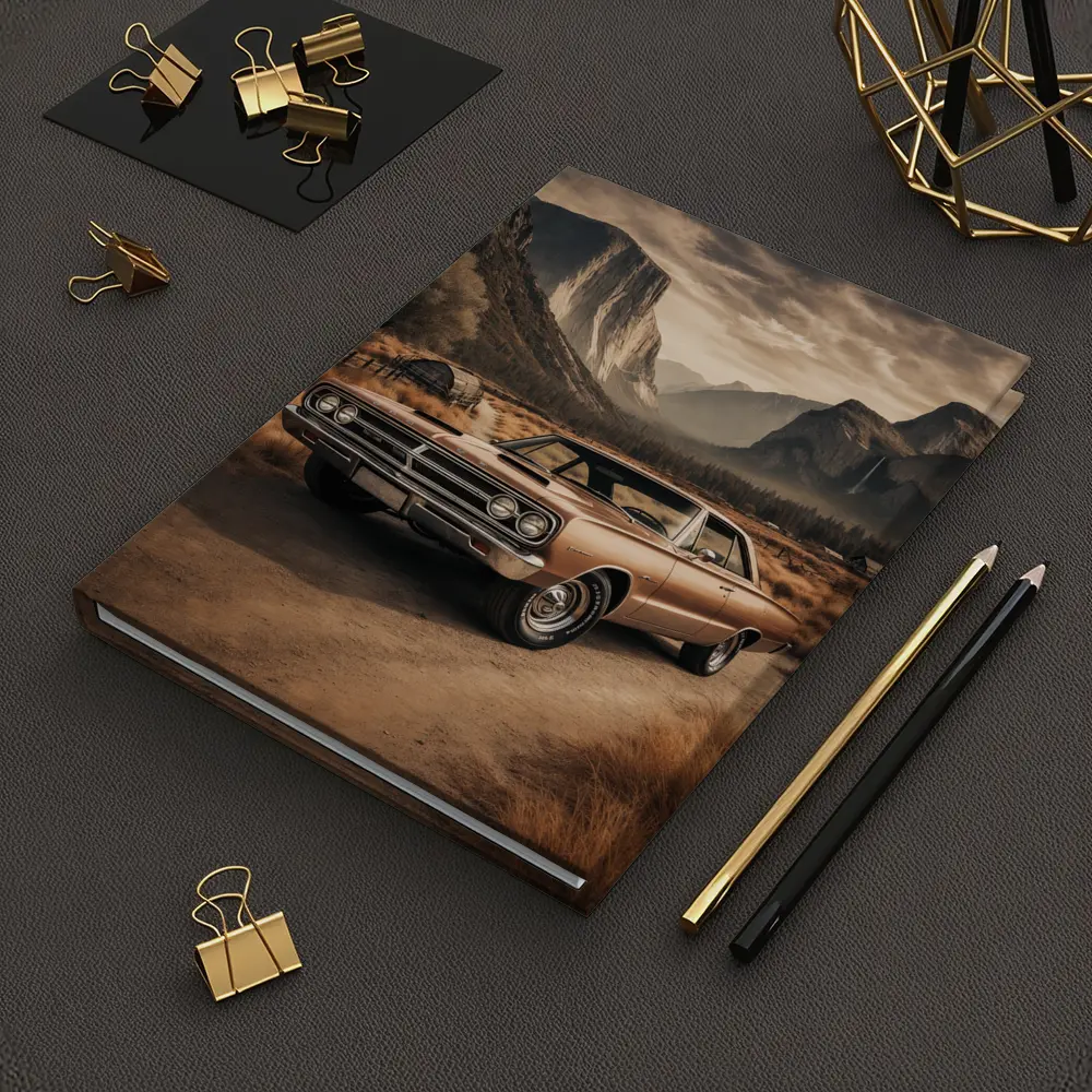 Dodge Coronet Classic Muscle Car Mountain Valley – Notebooks