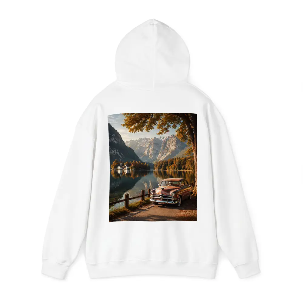 Retro Ford Classic Car Alpine Lake – Hoodies