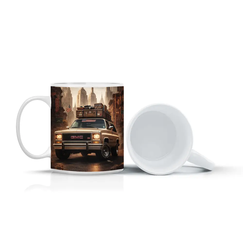Retro GMC Truck Classic New York City – Mugs