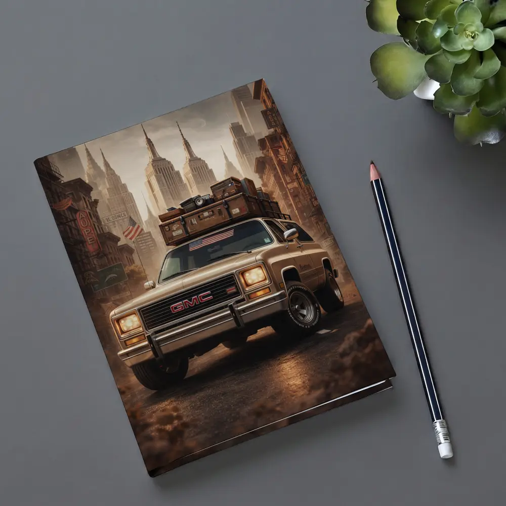Retro GMC Truck Classic New York City – Notebooks