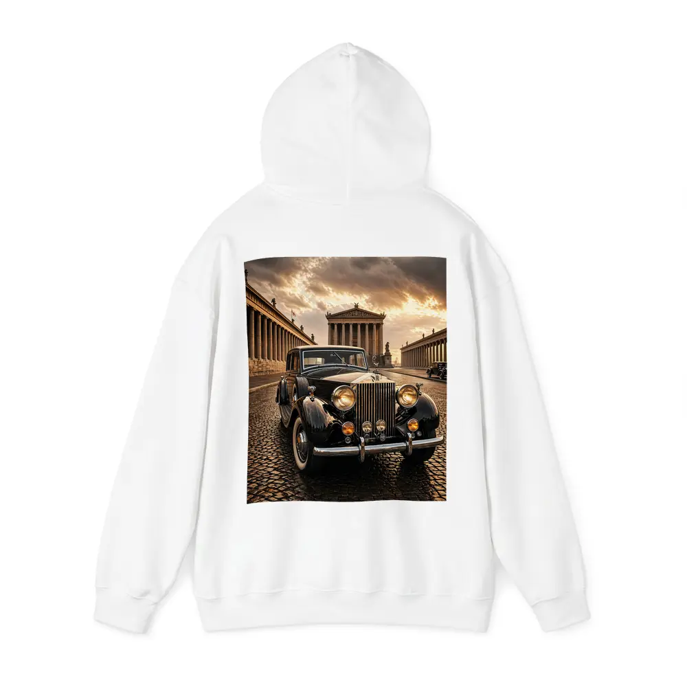Rolls Royce Classic Car Ancient Temple Street – Hoodies