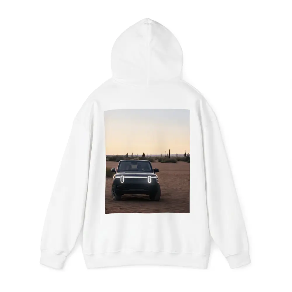 Rivian R1S Electric SUV Desert Dusk – Hoodies