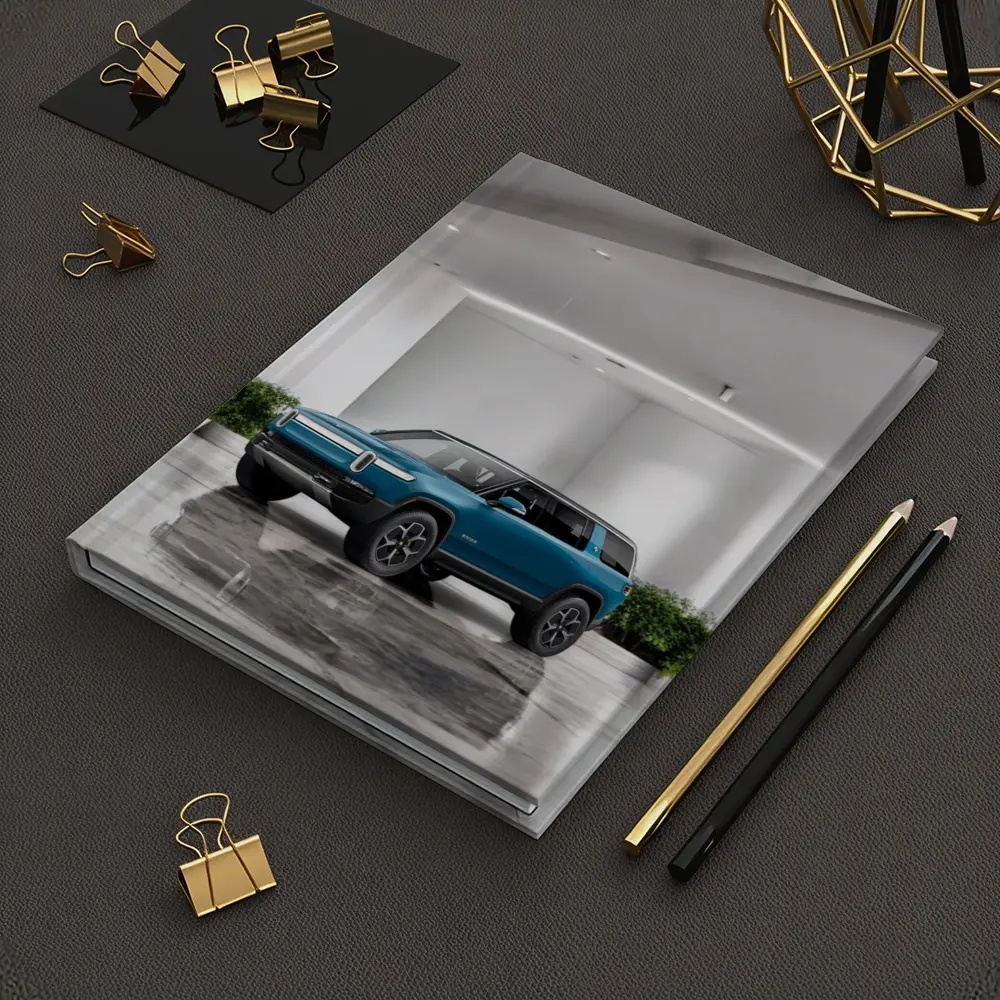 Rivian R1S Electric SUV White Studio – Notebooks