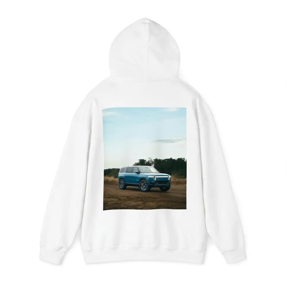 Rivian R1S Electric SUV Dirt Road – Hoodies