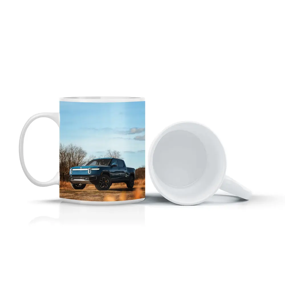 Rivian R1T Electric Truck Open Field – Mugs