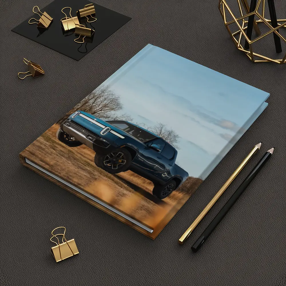 Rivian R1T Electric Truck Open Field – Notebooks