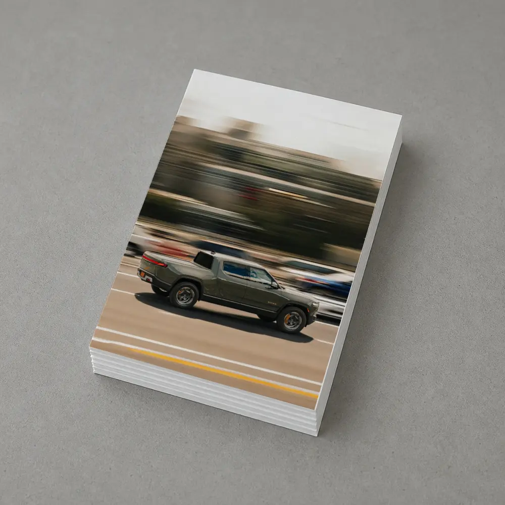 Rivian R1T Electric Truck Highway Speed – Postcards