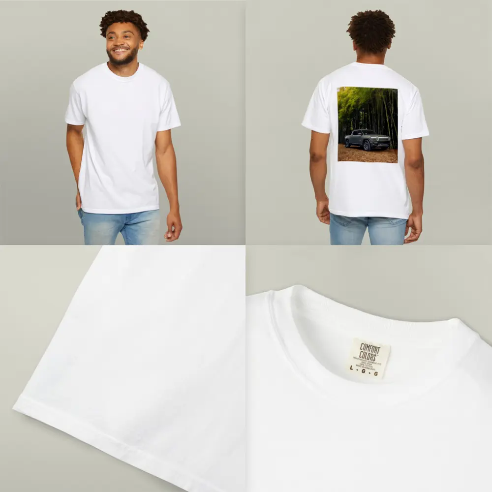 Rivian R1T Truck Bamboo Forest Green – T-Shirts